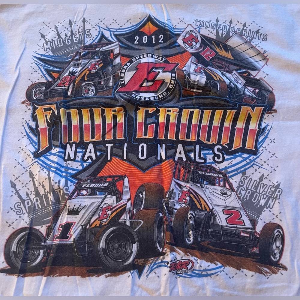 Eldora Speedway Four Crown Nationals (2012) T-Shirt.